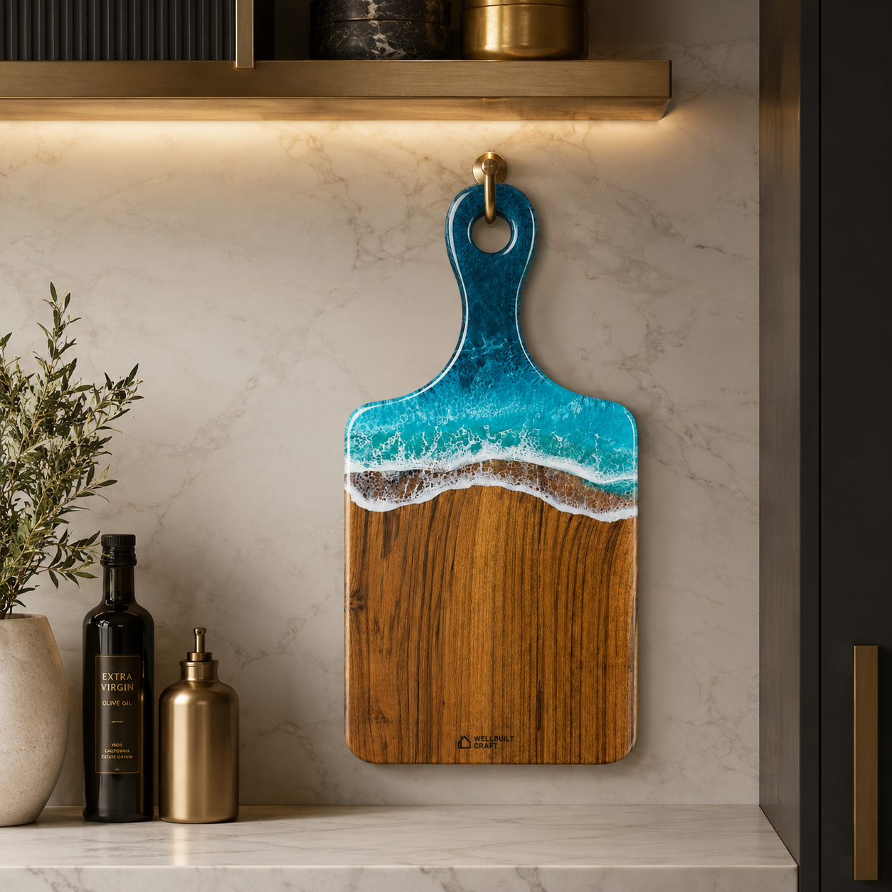 Ocean Wave - Cutting Board / Chopping Board - 16"x8" - Image 6