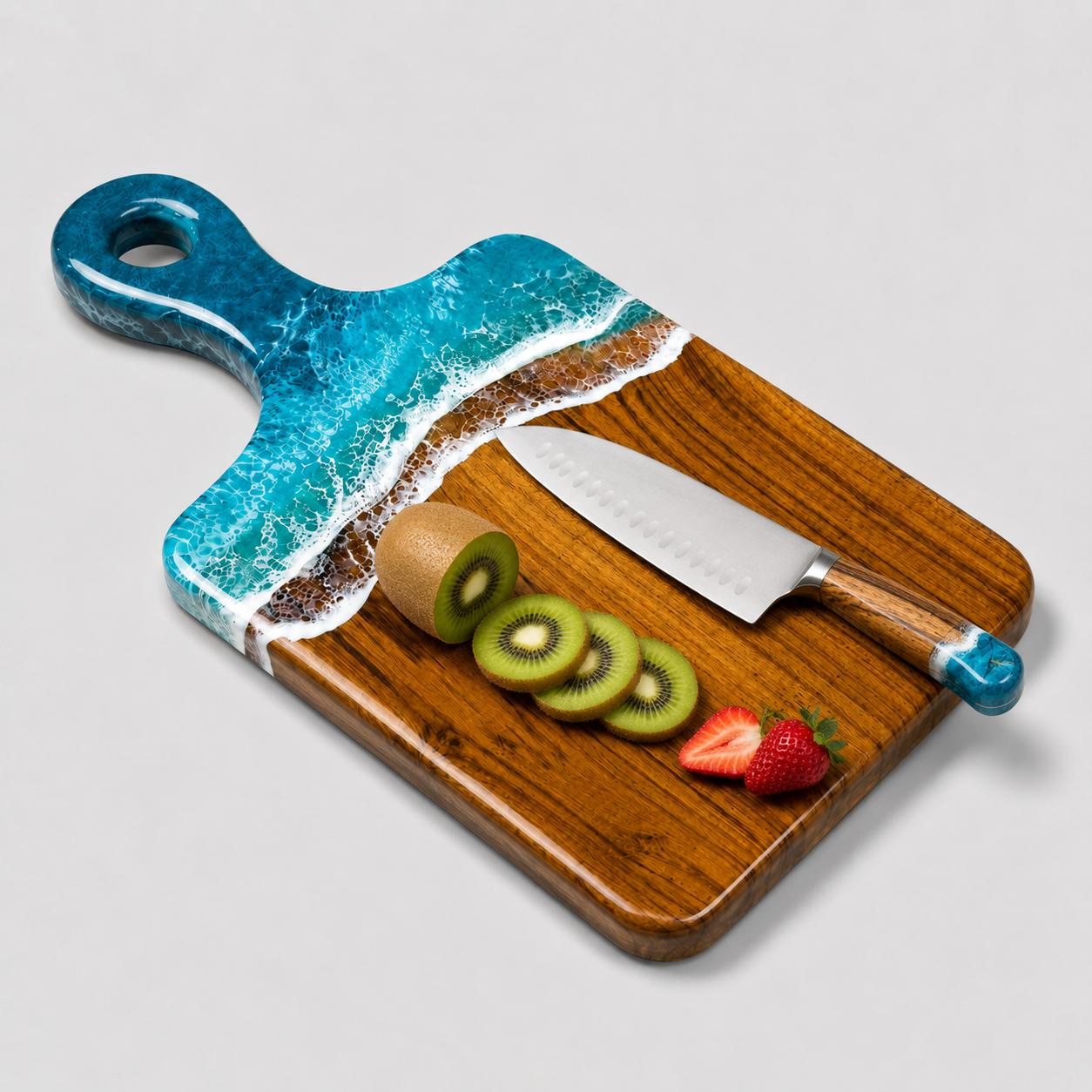 Ocean Wave - Cutting Board / Chopping Board - 16"x8" - Image 2